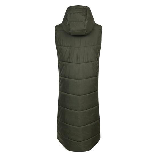 Veste sans manches Femme Distinguish Kaki Foncé