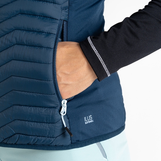 Haut sans manches Altimeter II pour femme Bleu