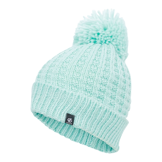 Bonnet à pompon Femme CONVOKE Water Blue