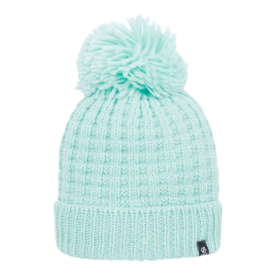 Bonnet à pompon Femme CONVOKE Bleu Clair