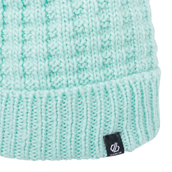 Bonnet à pompon Femme CONVOKE Bleu Clair