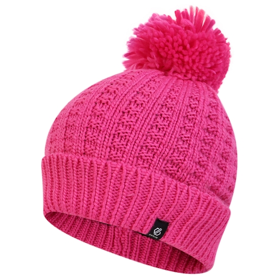 Women's Convoke Bobble Hat Pure Pink