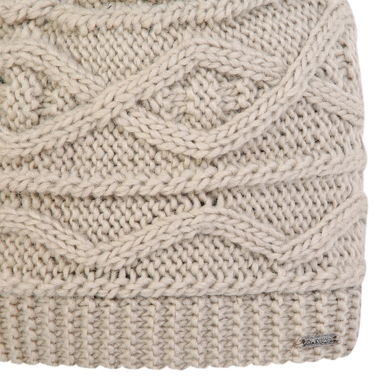 Damen Remind II Bommelmütze Beige