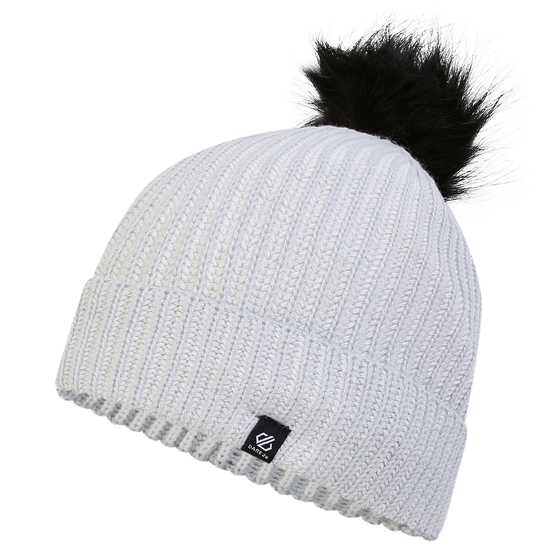 Damen Luxe Beanie weiß