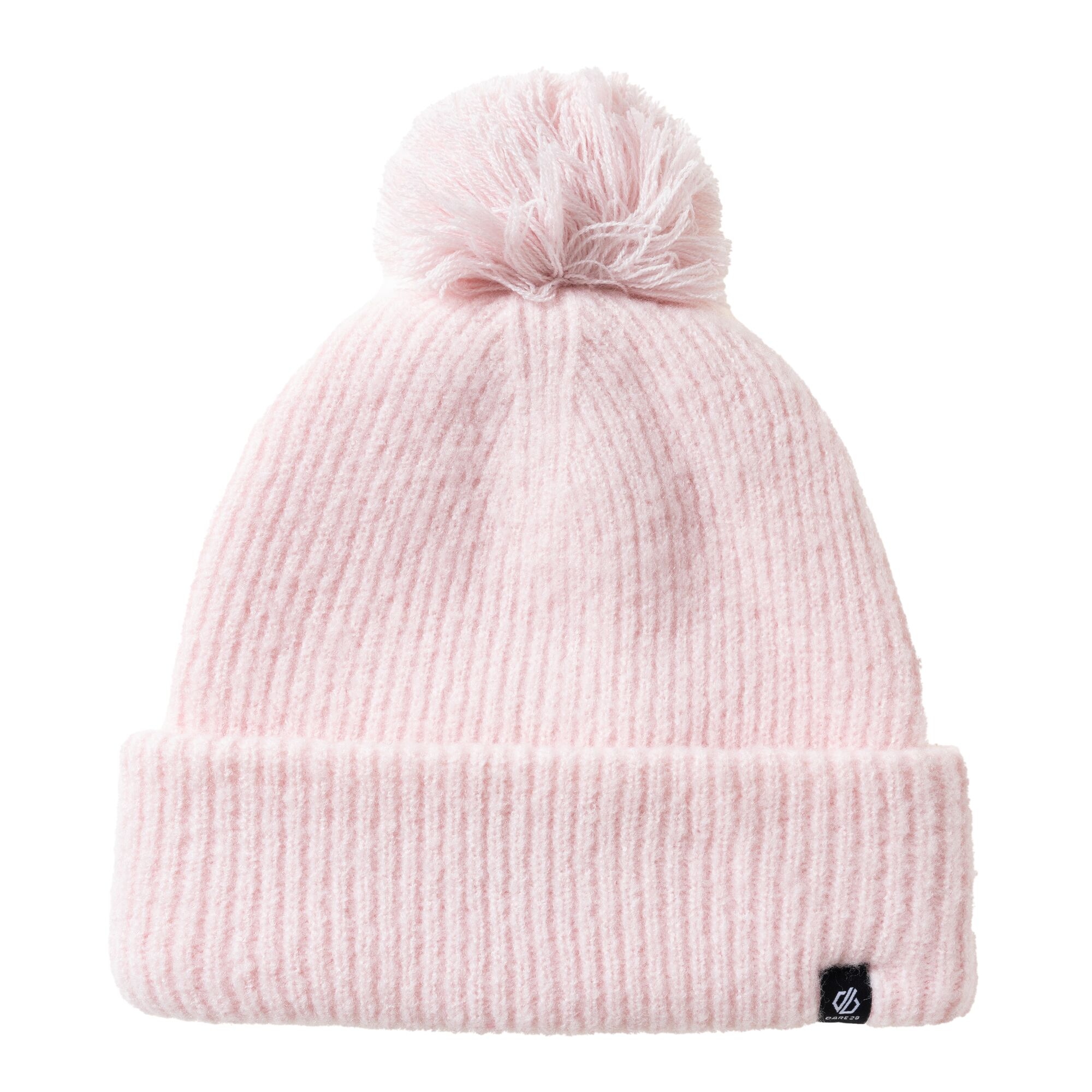 Dare 2B Women's Pink Maya Pom Beanie Hat - Image 3