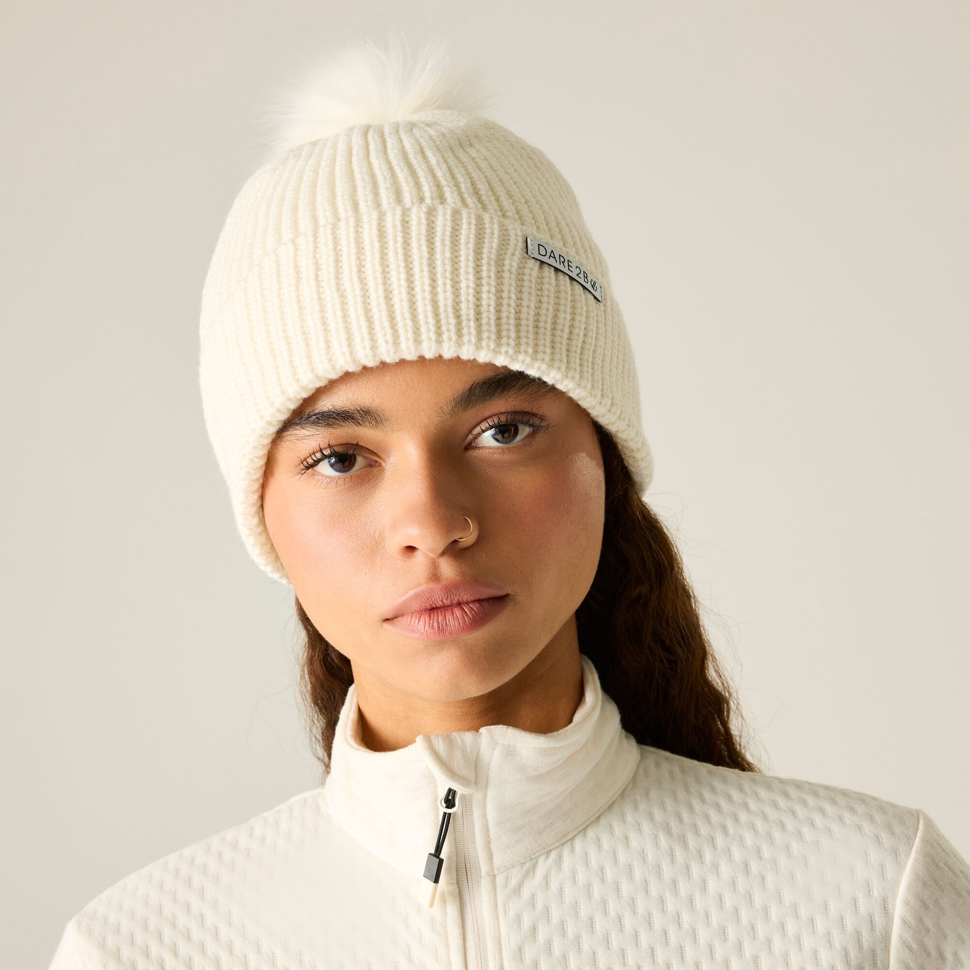 Dare 2B Women's Beige Hat Glitz - Image 2