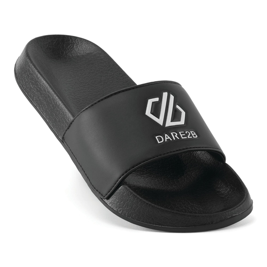Women's Arch Sliders Black