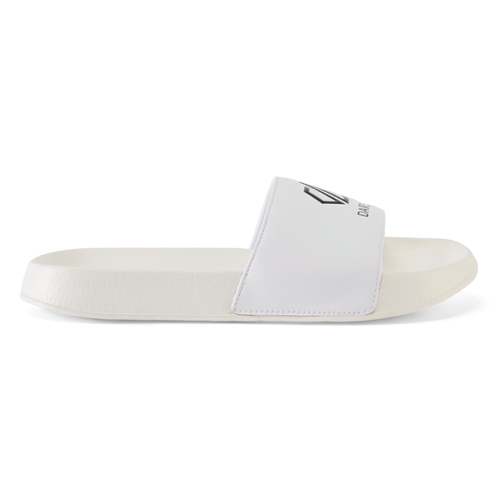 Women's Arch Sliders White