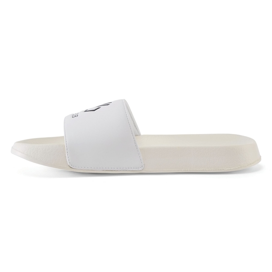 Women's Arch Sliders White