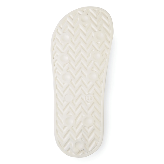 Women's Arch Sliders White
