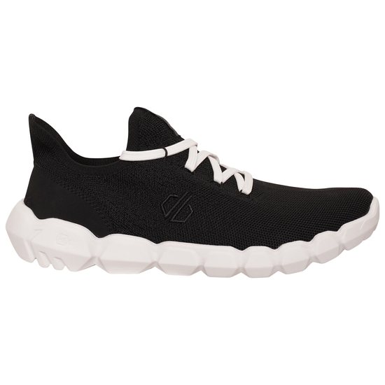 Women's Hex-At Recycled Knit Trainers Black White