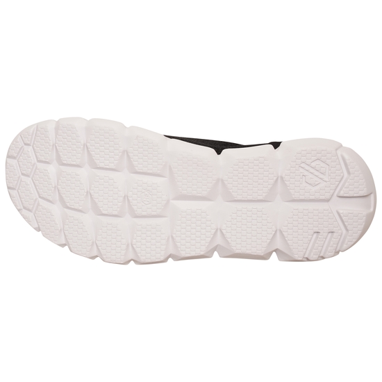 Women's Hex-At Knit Trainers Black White