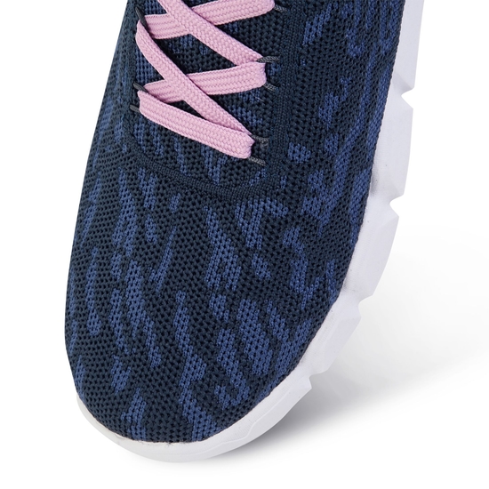 Damen Hex-At Sportschuhe mit Strick Grau