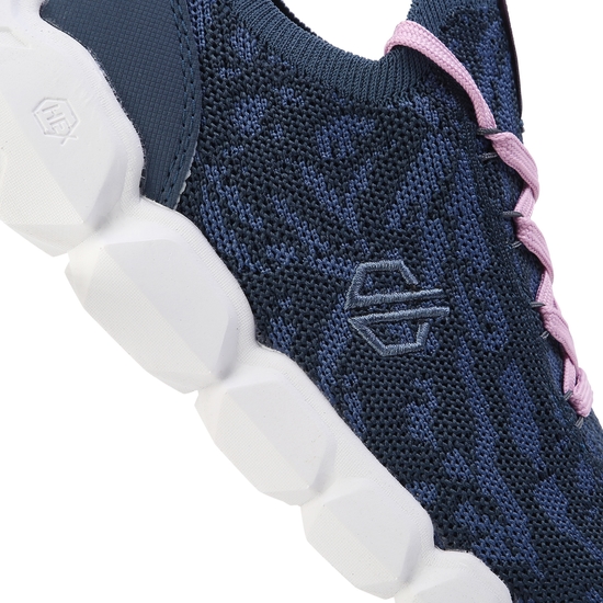 Damen Hex-At Sportschuhe mit Strick Grau