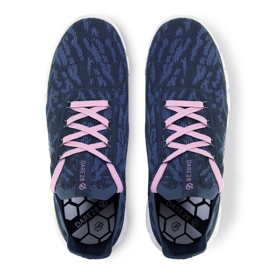Damen Hex-At Sportschuhe mit Strick Grau