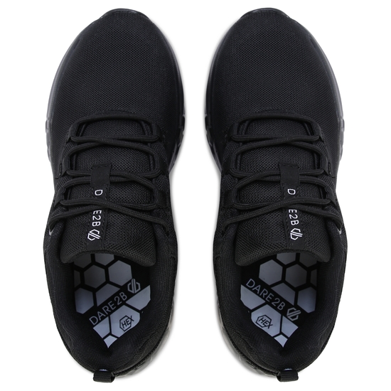 Damen Hex Swift Fitness-Sportschuhe Schwarz