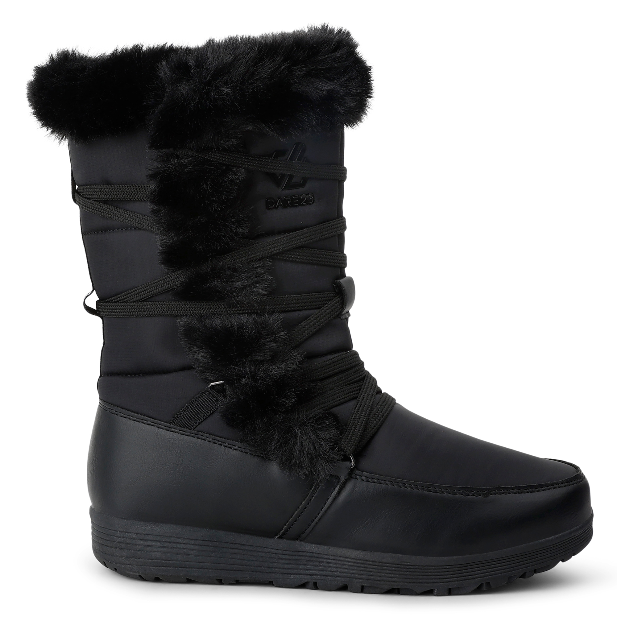 Dare 2b Women's Water Repellent Valdare Hi Snow Boots Black, Size: Uk5