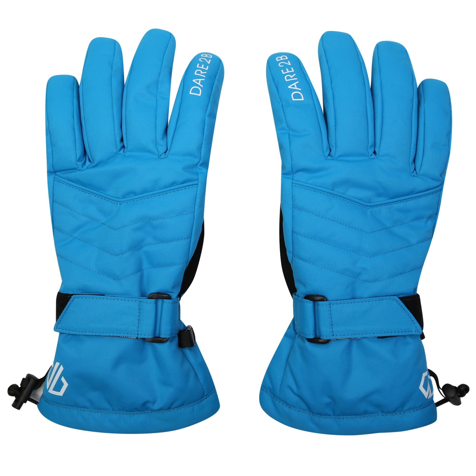 Photos - Winter Gloves & Mittens DARE 2B Women's Water Repellent Acute Waterproof Ski Gloves Swedish Blue, 