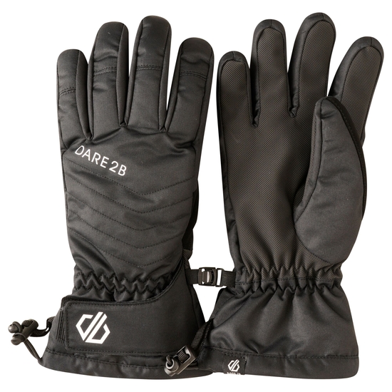 Women's Charisma II Ski Gloves Black