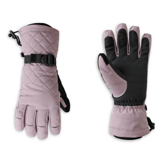 Women's Summit Waterproof Ski Gloves Heather