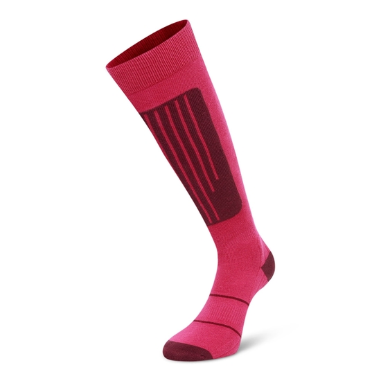 Women's Technical Ski Socks Berry Pink
