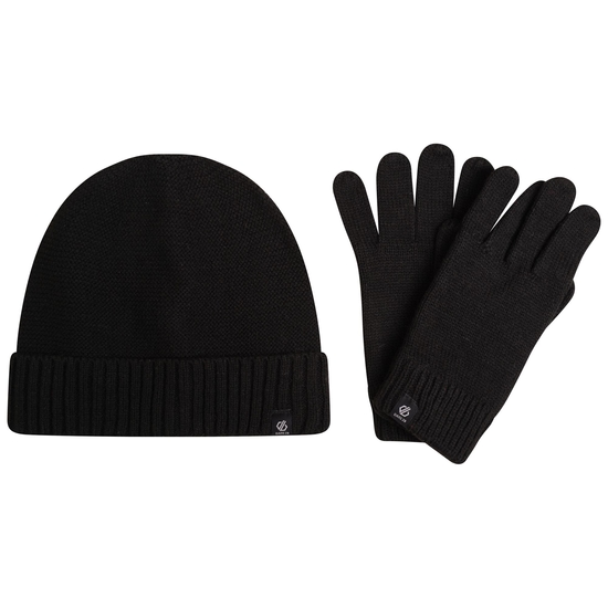 Set bonnet et gants Femme NECESSITY  Noir