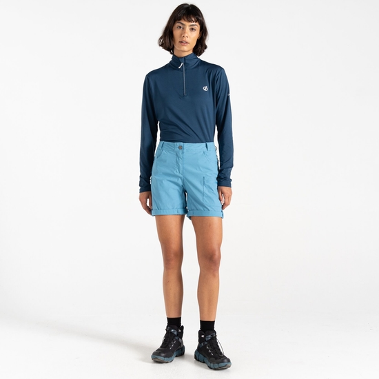 Women's Melodic II Lightweight Shorts Niagara Blue