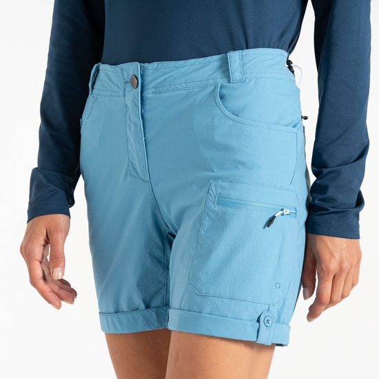 Women's Melodic II Lightweight Shorts Niagara Blue