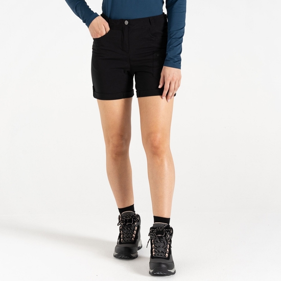 Short Stretch Femme Avec Multiples Poches MELODIC II Noir