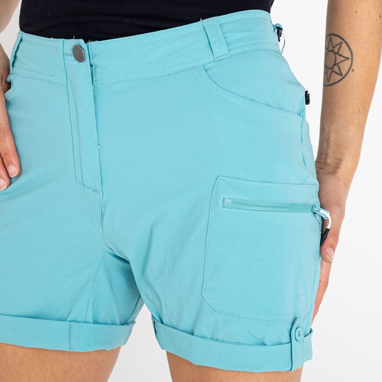 Short Stretch Femme Avec Multiples Poches MELODIC II Vert