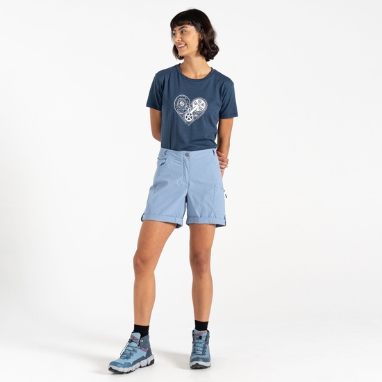 Women's Melodic II Lightweight Shorts Rainwashed Blue
