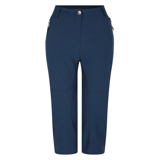 Women's Melodic II 3/4 Trousers Moonlight Denim