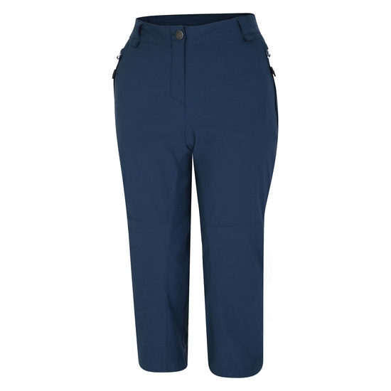 Women's Melodic II 3/4 Trousers Moonlight Denim
