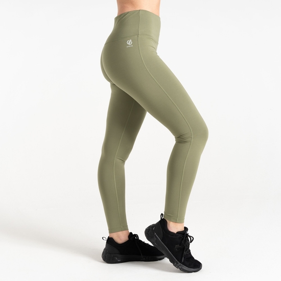 Influential Leggings Für Damen Olivgrün