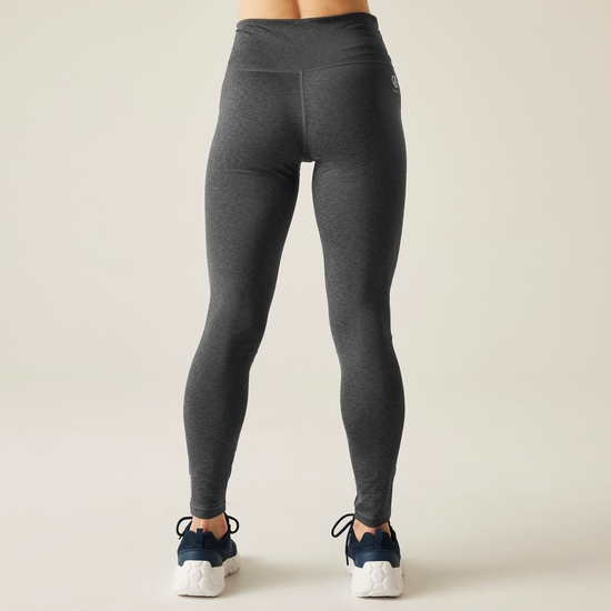 Women's Influential Gym Leggings Charcoal Grey