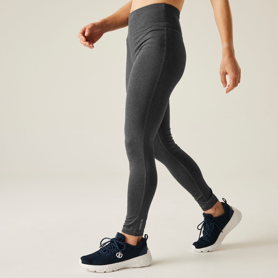 Women's Influential Gym Leggings Charcoal Grey