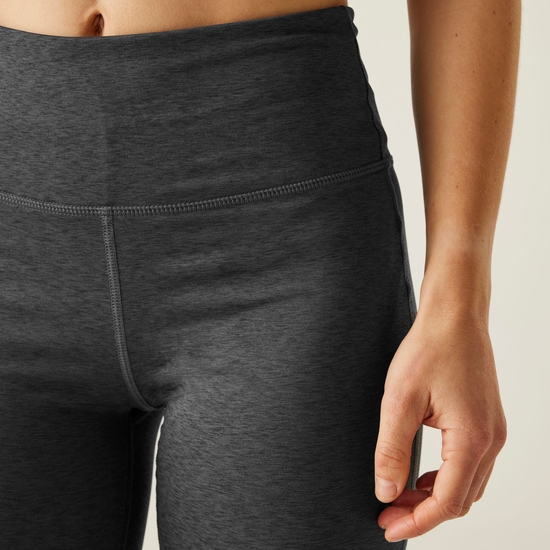 Women's Influential Gym Leggings Charcoal Grey