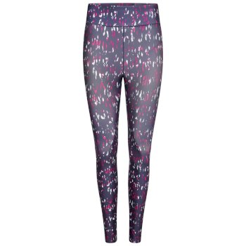 Women's Influential Recycled Leggings Active Pink Leopard Print