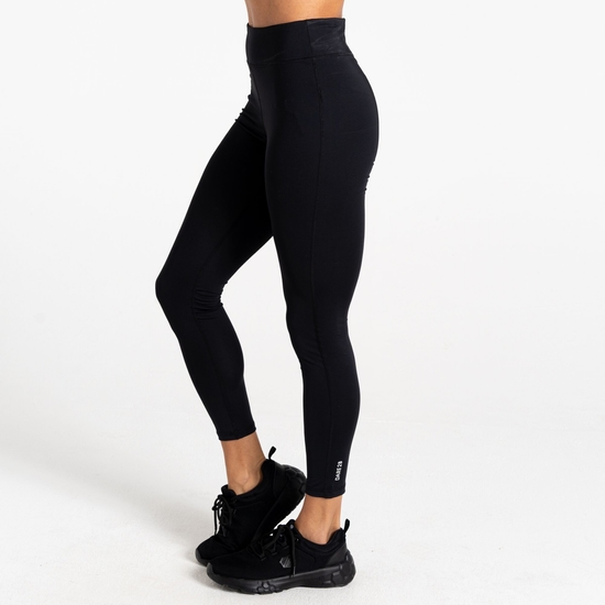 Damen Legitimate leichte Leggings Schwarz
