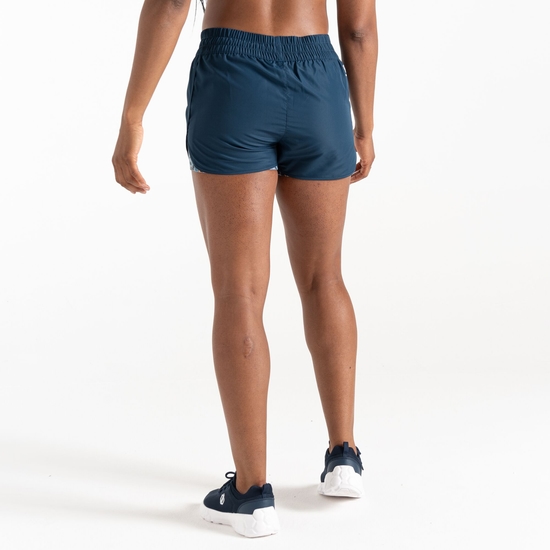 Women's Sprint Up 2-in-1 Shorts Moonlight Denim Animal Print