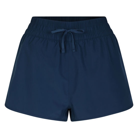 Women's Sprint Up 2-in-1 Shorts Moonlight Denim Animal Print