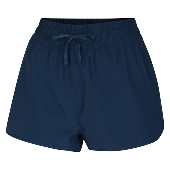 Women's Sprint Up 2-in-1 Shorts Moonlight Denim Animal Print