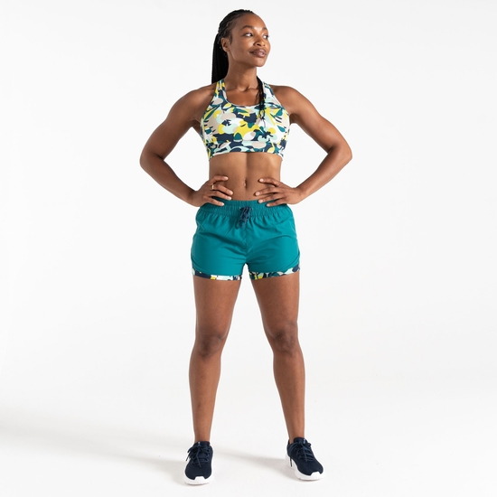 Sprint Up Femme Short 2-en-1 Bleu