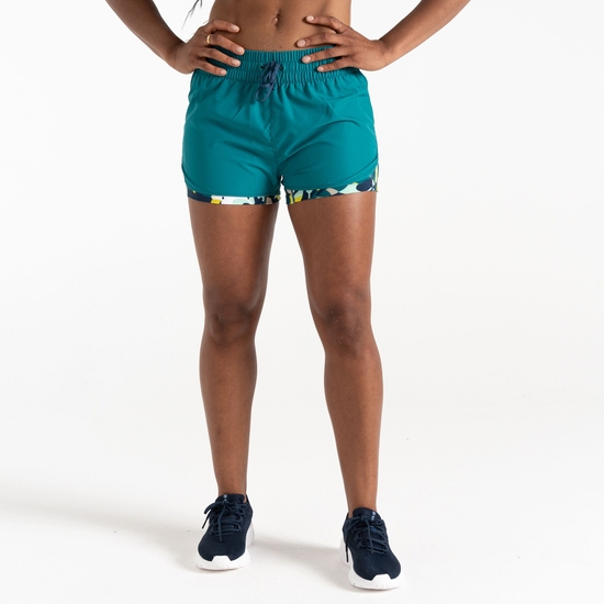 Sprint Up Femme Short 2-en-1 Bleu
