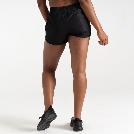 Women's Sprint Up 2-in-1 Shorts Black Dash Animal Print