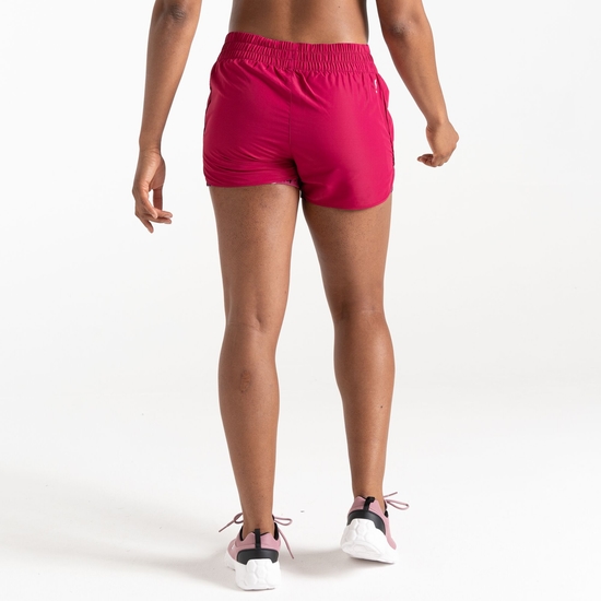Women's Sprint Up 2-in-1 Shorts Pink Wave Zebra Print