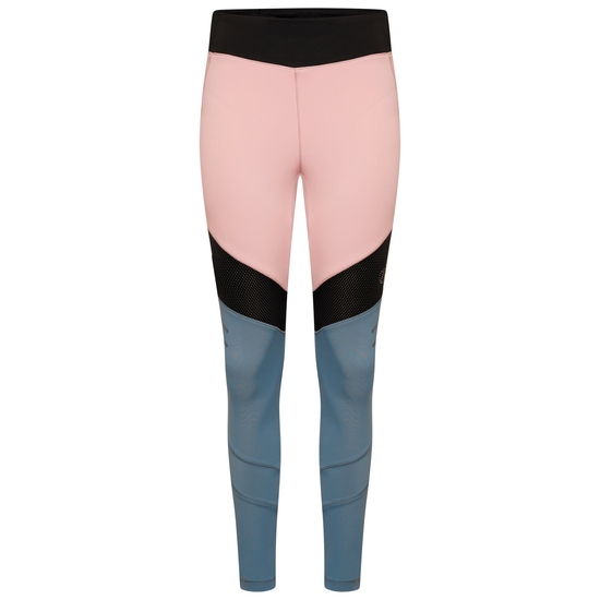 Born To Shine leichte Leggings für Damen Rosa Schwarz