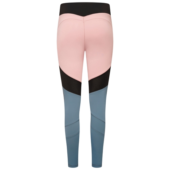 Born To Shine leichte Leggings für Damen Rosa Schwarz