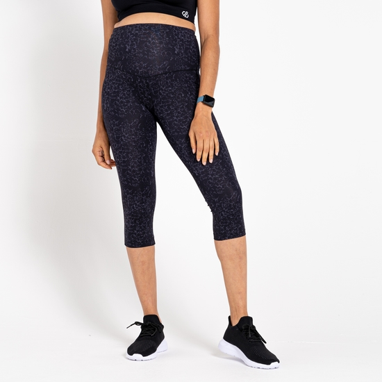 Legging Spécial Maternité Femme INFLUENTIAL Longueur 3/4 Noir