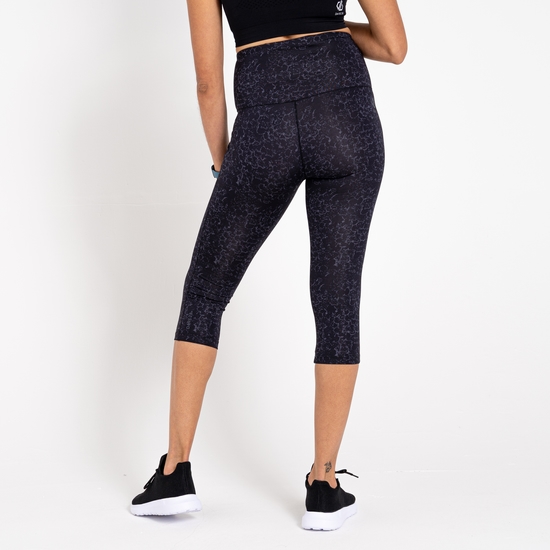Legging Spécial Maternité Femme INFLUENTIAL Longueur 3/4 Noir